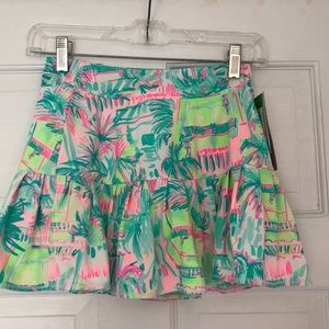 Lilly Pulitzer Meryl Tate tennis skort XXS